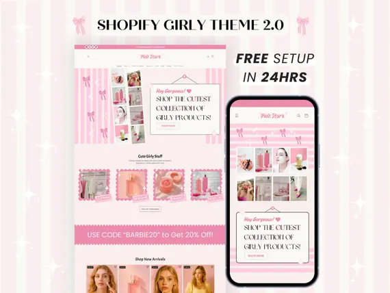 Ecommerce Pink Store